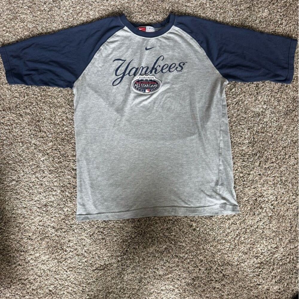 Nike 2008 MLB All Star Game at old Yankees stadium baseball tshirt